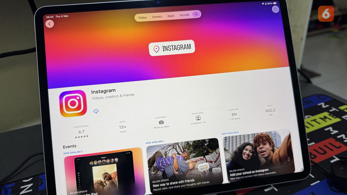 Instagram Resmi Meluncur untuk iPad Setelah 15 Tahun, Ini Fitur dan Perubahannya