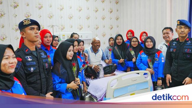 KSPSI Kunjungi Anggota Polri Korban Kerusuhan di RS Polri, Harap Indonesia Kembali Damai