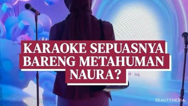 Seru-seruan Karaoke Bareng Metahuman Naura di Wonderlab Exhibition Jakarta!