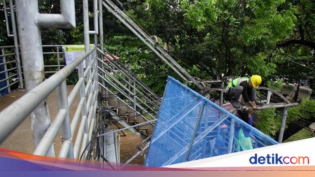 Perbaikan JPO di Jakarta Dikebut, Target Selesai Akhir 2025