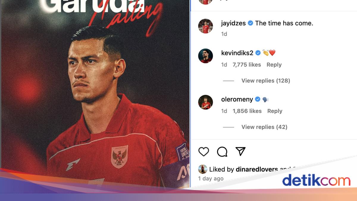 Para Pemain Naturaliasi Timnas Indonesia Semangat Gelorakan Persatuan dan Impian Bersama di Media Sosial