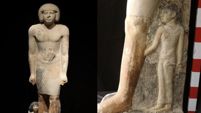 Patung Berusia Ribuan Tahun dengan Nama 'Messi' Ditemukan di Saqqara, Mesir