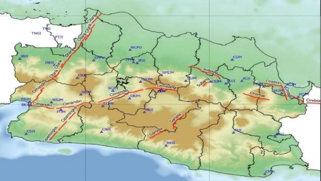 Sesar Cimandiri Jadi Ancaman Gempa Besar di Bandung Raya, BRIN Lakukan Penelitian Mendalam